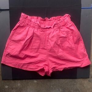 Uniqlo High Waist Pink Women's Shorts
